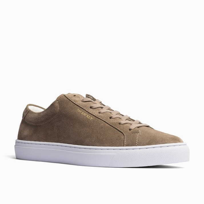 JIM RICKEY - M Spin Sneakers Suede Taupe