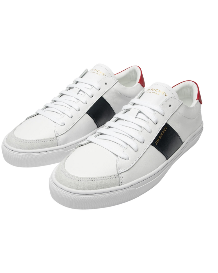 JIM RICKEY - M Vision Sneakers White/Red/Navy